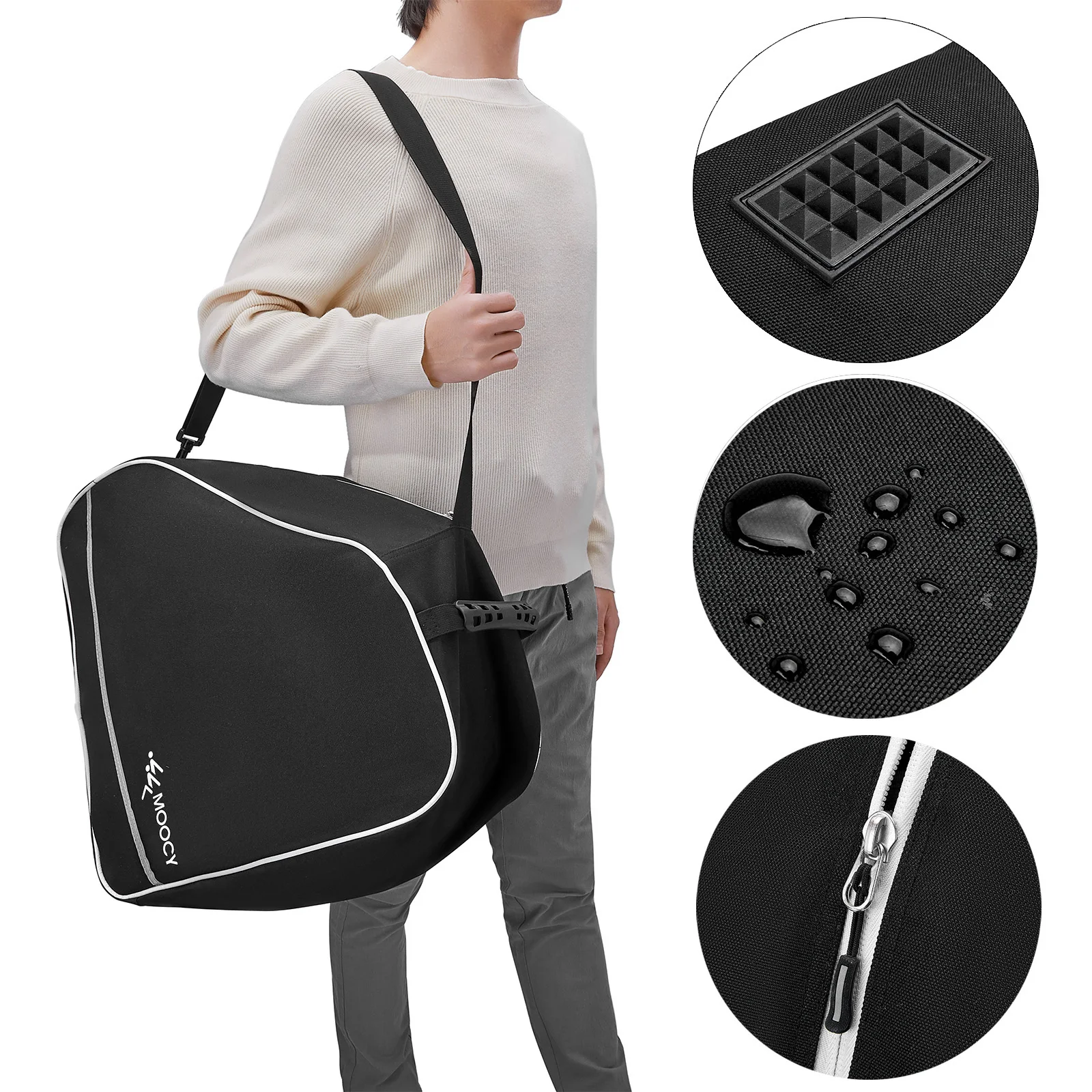 Многофункциональная сумка для лыжных ботинок, водонепроницаемая сумка для лыжного снаряжения для лыжных ботинок, шлема, очков, перчаток