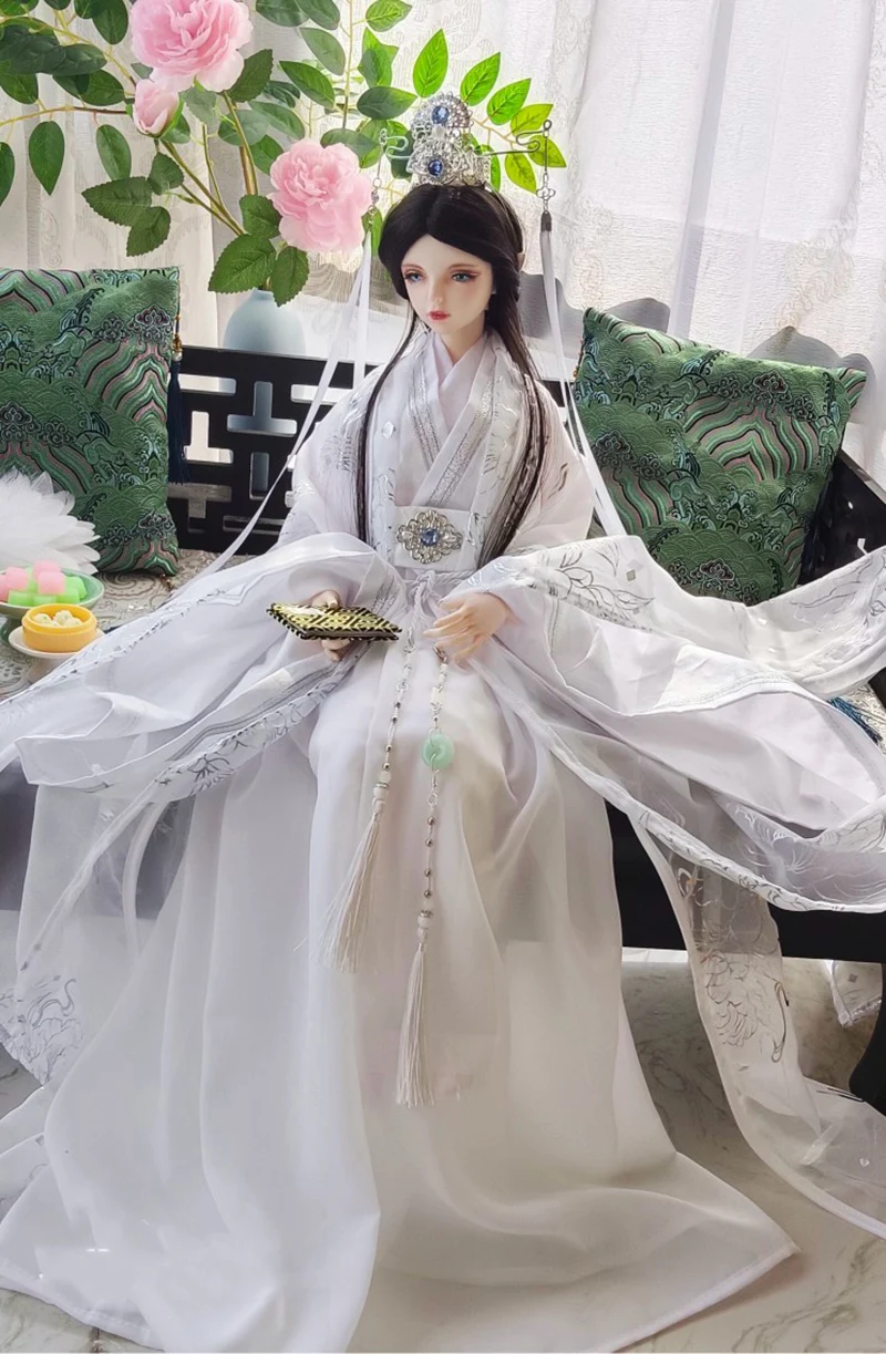 Tenue de samouraï pour BJD/SD MSD SD13 POPO68 SSDF ID75, costume de prairie, vêtements BJD, robe Hanfu, accessoires UnmunButter C2258, 1/4, 1/3