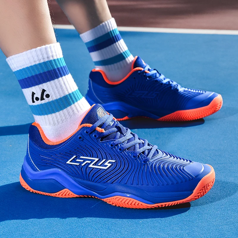 Breathable Mesh Tennis Training Shoes Men Women Carbon Plate Fitness Sneakers Outdoor Badminton Shoes Non-slip Table Tennis Shoe