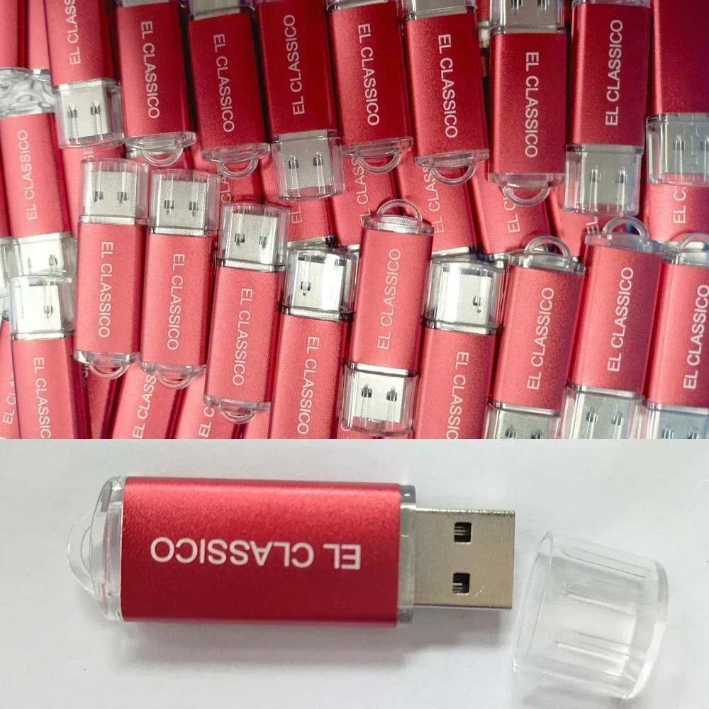 Stik memori USB kustom 10 buah/lot, stik memori USB Flash Drive 256MB 512MB 1GB 2GB 4GB 8GB 16GB 32GB 64GB 128GB