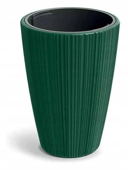 Bloempot Kunststof Cartridge Cartridge Hoog Groen 29,8 cm Oro