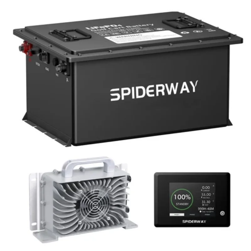 48V(51.2V) 105Ah LiFePO4 Lithium Battery for Genie JLG Skyjack Boom Scissor Lift GS-2689 GS-3369 GS-2669