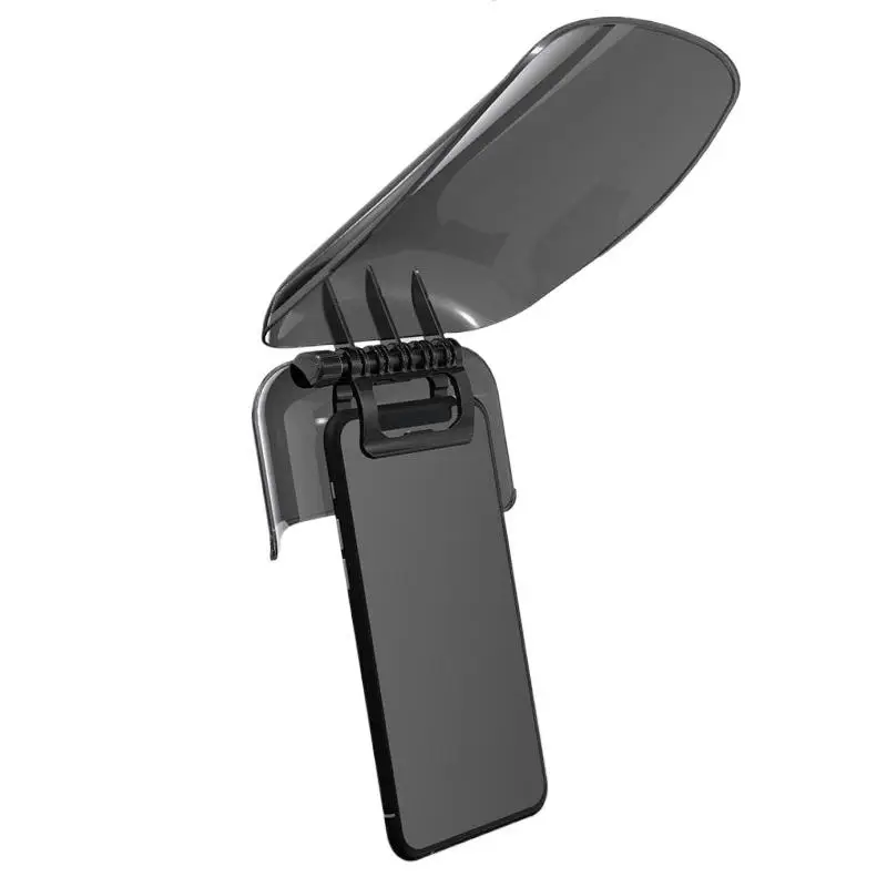 

1Pcs Adjustable Creative Riding Gear Outdoor Sun Hat Style Phone Mount Sun Shade Rainproof Universal Extended Sun Visor