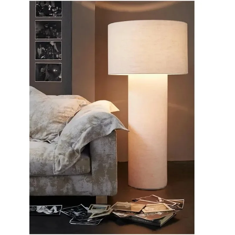 

Modern Minimalist Floor Lamp, Living Room Sofa Edge, Wabi Sabi Style Designer Villa Standing High-end Sensory Lamp