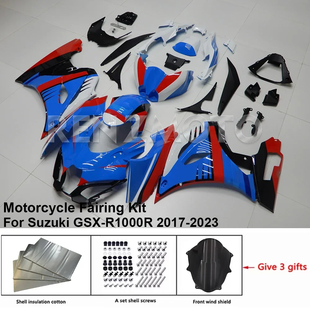 Motorcycle Fairing Set Body Kit Plastic For Suzuki GSX-R1000 / GSX-R1000R 2017-2023 Accessories Injection Bodywork S1017-1001b