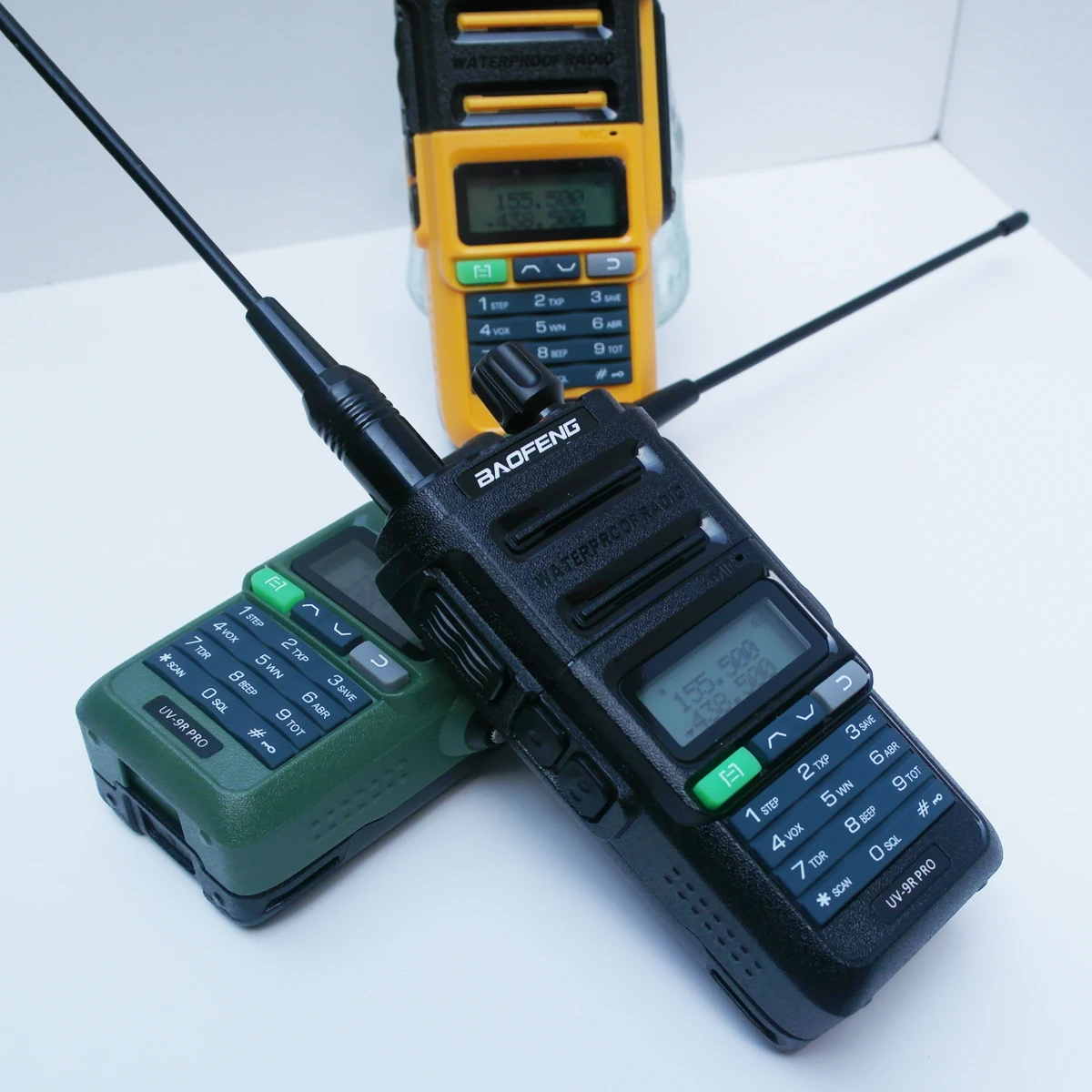 Baofeng 워키 토키 UV-9R 워키 토키 휴대용 CB 라디오 VHF UHF VHF 송수신기 듀얼 UV-9R 워키 토키