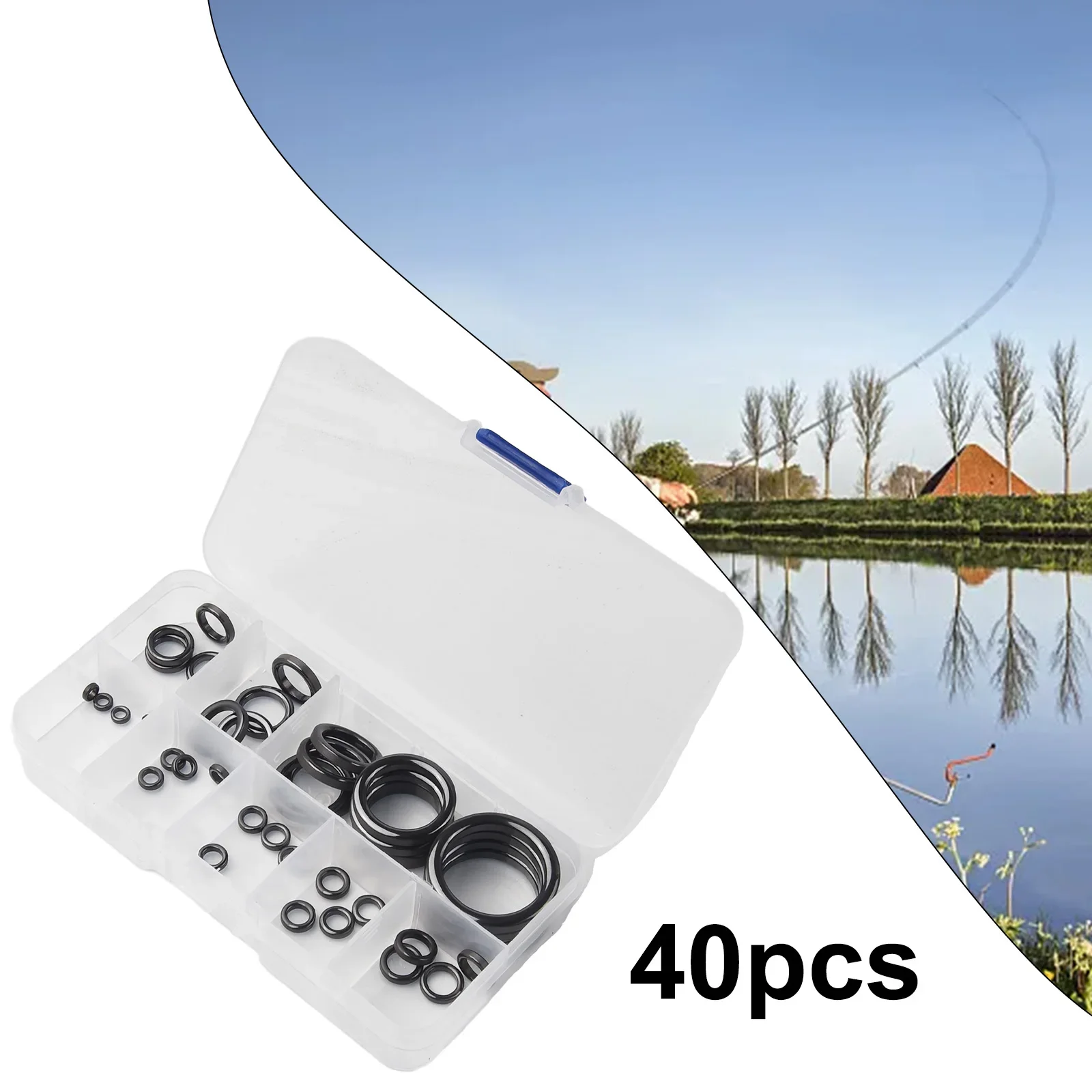 

Керамические кольца для удилищ, 40 шт. в наборе, разработаны для надежной работы при ремонте, обслуживании и изготовлении новых удилищ.