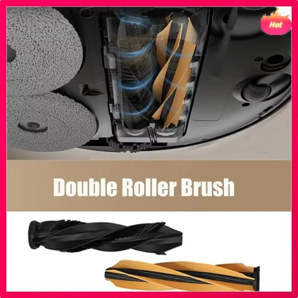 AD-Accessories Kit For Dreame S50 Pro/S50 Ultra /Mova P60 Main Side Brush Vacuum Bags Filters Mop Pads Deodorization Module