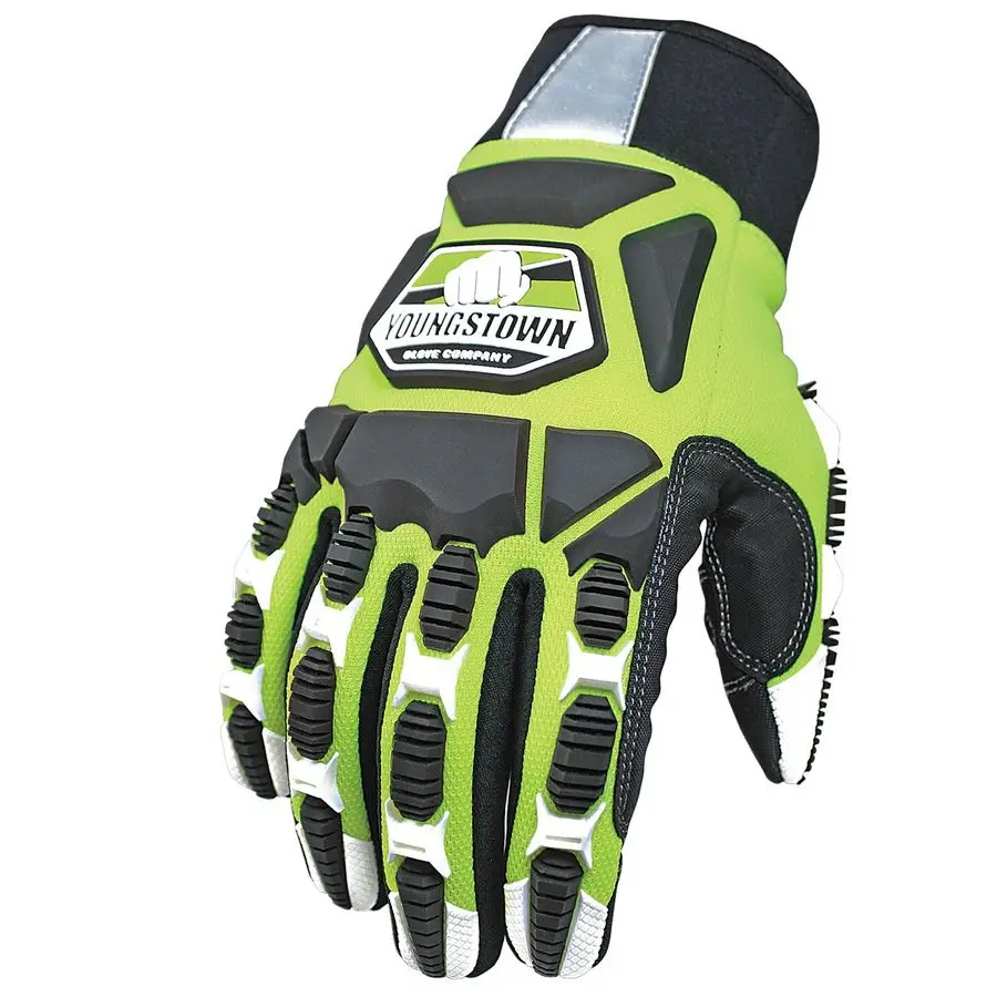 Guantes resistentes a cortes Titan XT, guantes de trabajo con amortiguación de impactos y amplificador de vibración para hombres, forro de Kevlar, resistentes a pinchazos