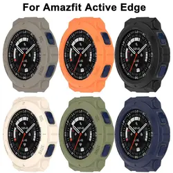 Zachte TPU Case Cover Voor Amazfit Actieve Rand Beschermende Shell Frame Bumper Smart Watch Protector Case Accessoires