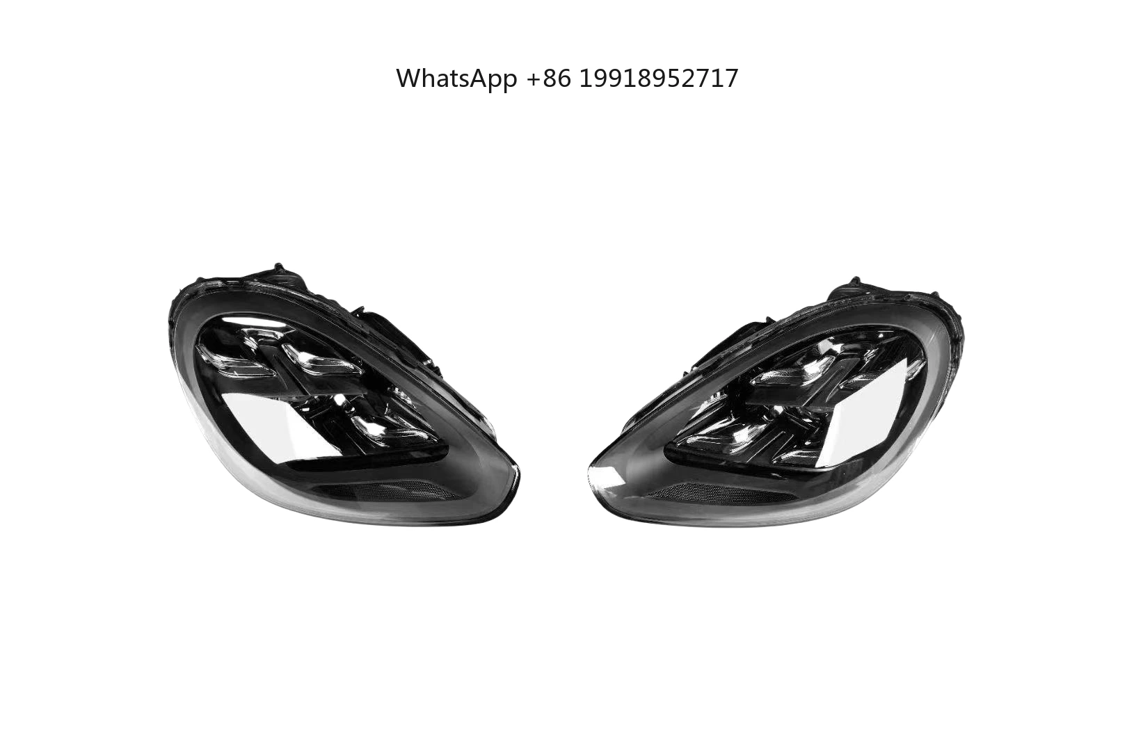 For Suitable 'Porsche 15-17 Models 958.2 Old to New 2023 Turbo Front Bumper Assembly and Headlights
