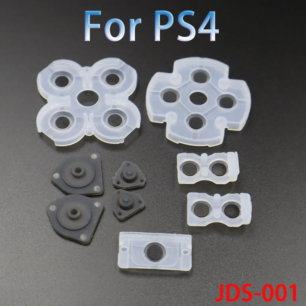 1 ชุดคุณภาพสูง LR Conductive ยางสําหรับ PS4 JDM001 JDM030 JDM055 Controller ปุ่ม Contact ยางเปลี่ยน