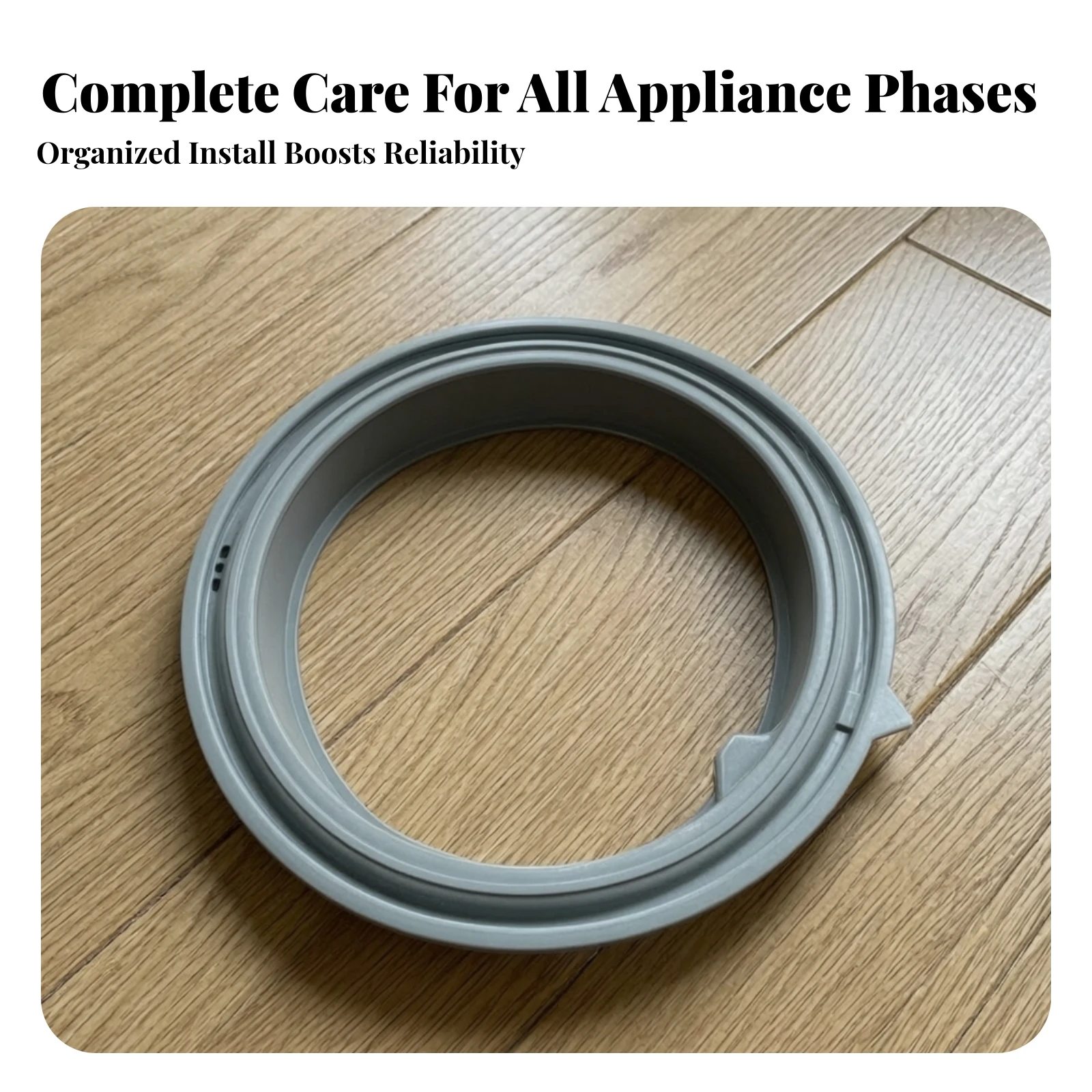 Washing Machine Door Seal Waterproof Washer Door Gasket Washing Machine Seal Circular Seal Long-Lasting Tight for Technicians