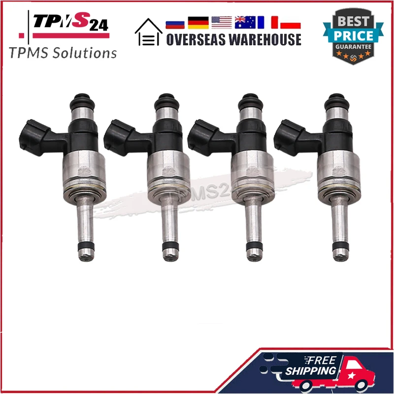 4PCS Fuel Injectors 23250-25010 2325025010 For 2019 202 Toyota Camry RAV4 AVALON Lexus ES260 ES300H 2.5L