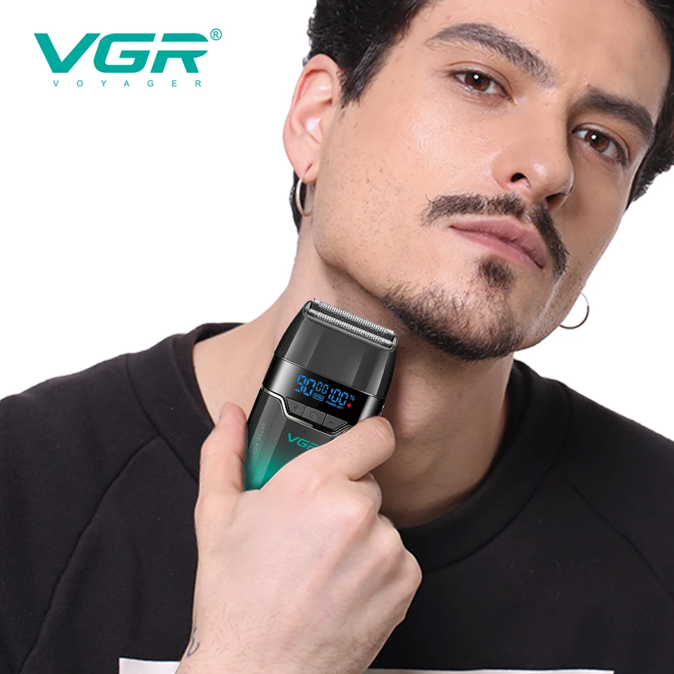 VGR フェイスシェーバー 9000RPM プロフェッショナル男性用 V-377