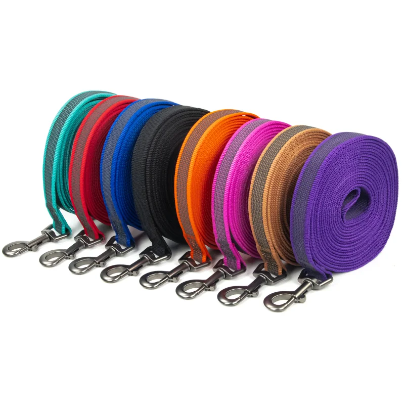 1.5M 2M 3M Medium Small Long Dog Leash 10M Latex Silk Easy and Convenient Light Training Big Dog Leashes 5 Meter