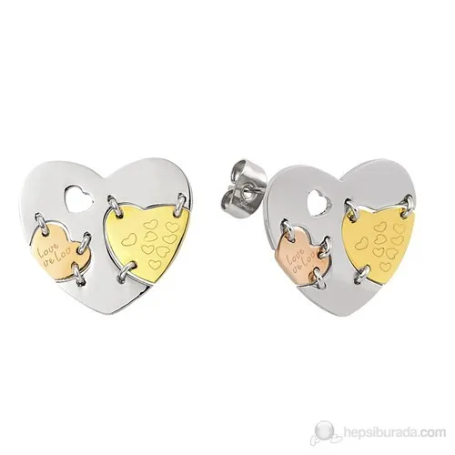 Lochers Heart Pattern Earrings