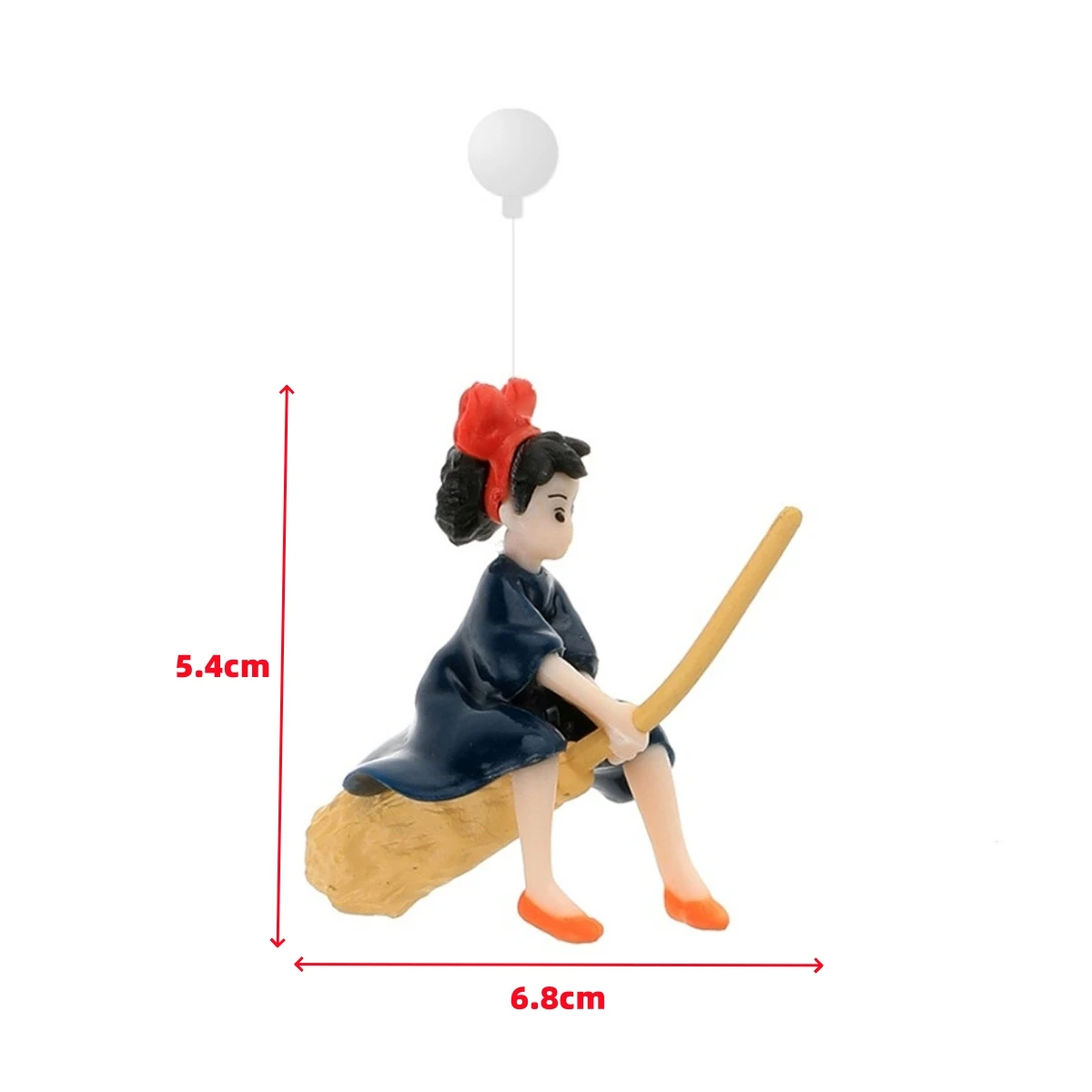 Cartoon Fish Tanks Decors Aquarium Landscaping Ornaments Mini Diver Simulated Floating Mermaid with 3cm Ball 50cm Lines