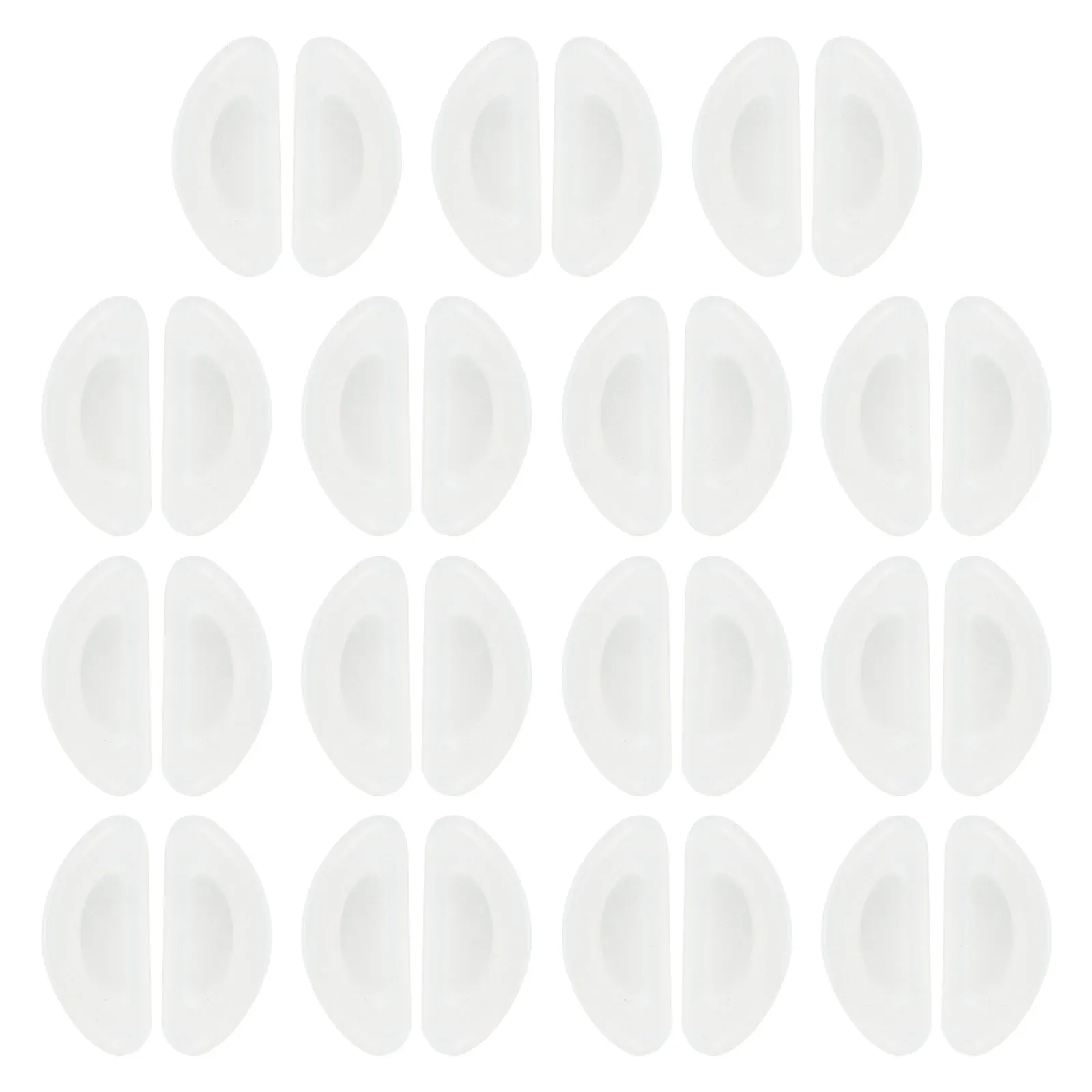 

15Pairs Ultra-Soft Non-Slip Silicone Nose Pads for Eyeglasses Sunglasses Plate Frames Long-Lasting Comfort Fit Anti-Slip Nose