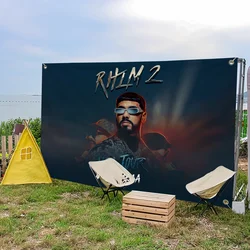 A-Anuel AA Rap Real Hasta la Muerte 2 flag For Picnic Party Art Home Decoration Outdoor Camping Banner