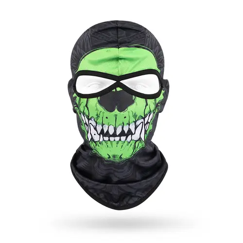 2 Holes Skull Balaclava Outdoor Motorcycle Riding Face Mask Windproof Caps Rider Head Cover Ski Masks MTB Bicycle Headgear - Image 30