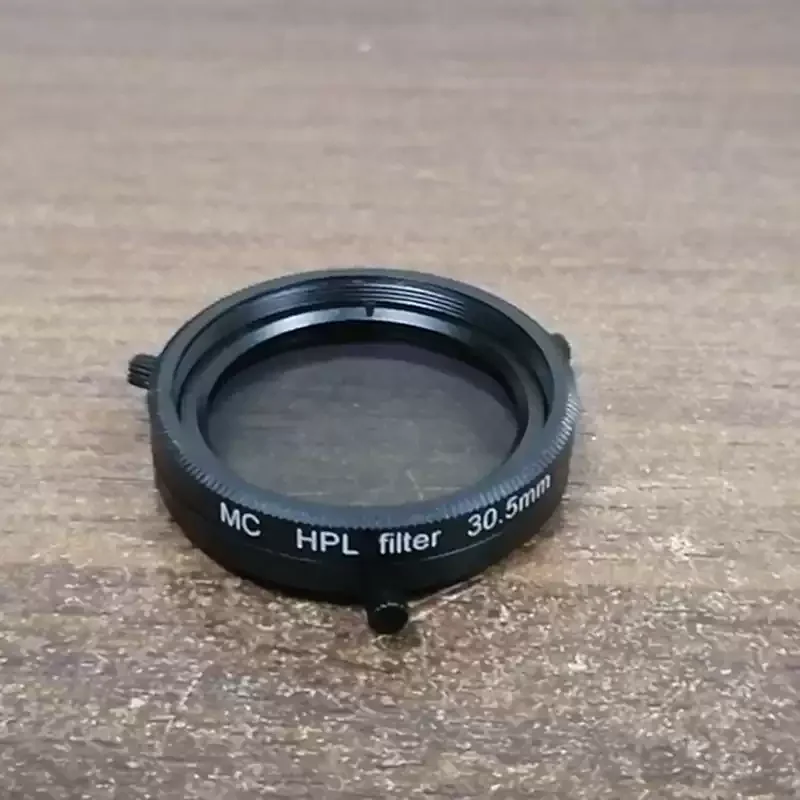 Linear Polarizing PL Filter for Machine Vision Industrial Lens M25.5 M27 M30.5 M34 M35.5 M37 M37.5 M77mm Thread Polarizer Lens