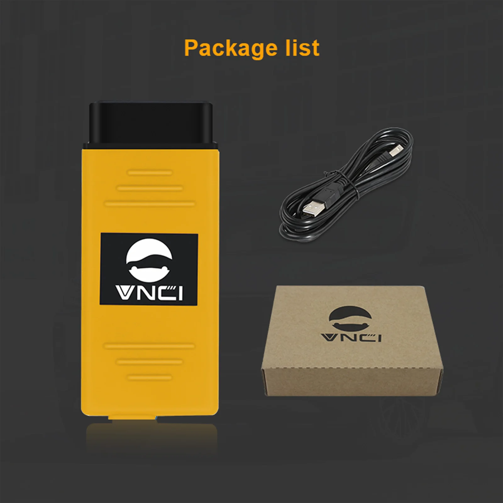 VNCI VDI3 Rongwei MG Wuling Baojun Datong Diagnostic Interface Compatible with OEM Software Driver, Plug and Play