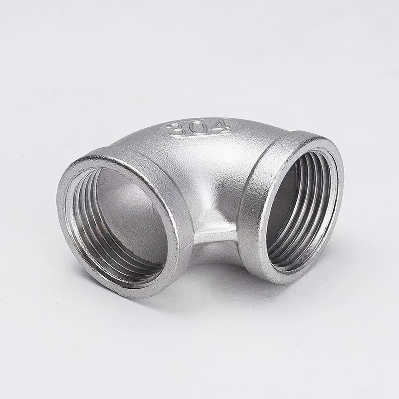 

3/8 "1/2" 1/4" колено под углом 90 градусов F/F из нержавеющей стали SS304 внутренняя резьба фитинги для труб редуктор сантехническое соединение
