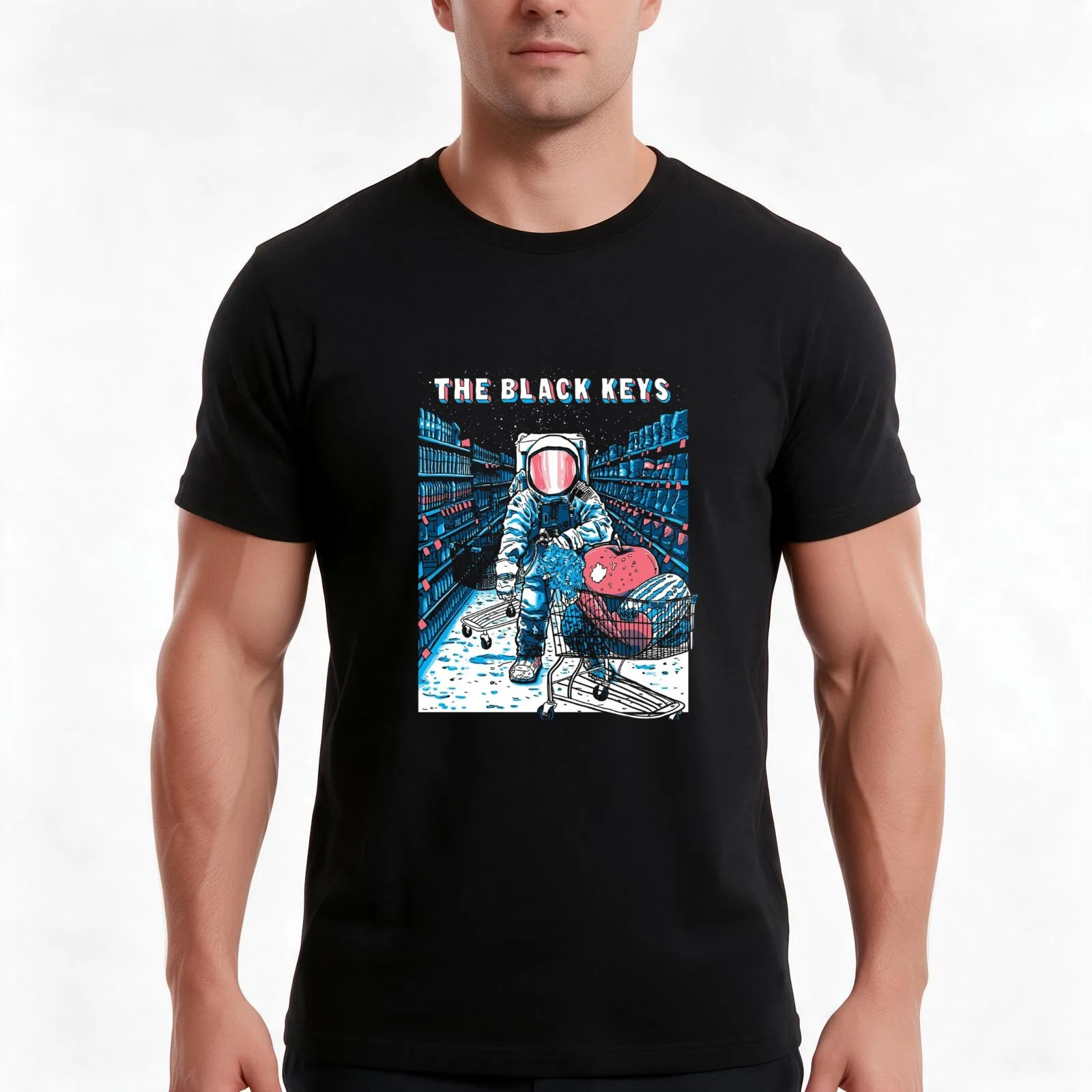 Grenade<<The Black Keys The Keys T-Shirt Summer Casual Cotton Tee Oversized Streetwear Tops Unisex Men Women