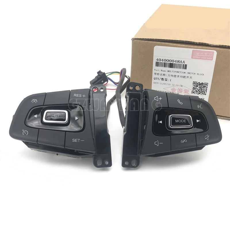 

For Chery Tiggo 4 5X,Tiggo4,Tiggo5X Car Multi-function Steering Wheel Buttons Control Switch Button