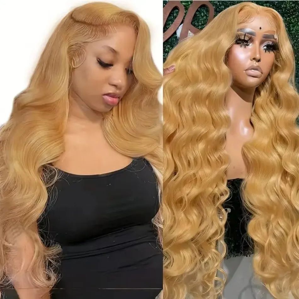 

27 Honey Blonde Wig Human Hair 13x6 Hd Lace Frontal Wig 250 Density Body Wave Lace Front Wig 13x4 Honey Blonde Human Hair Wigs