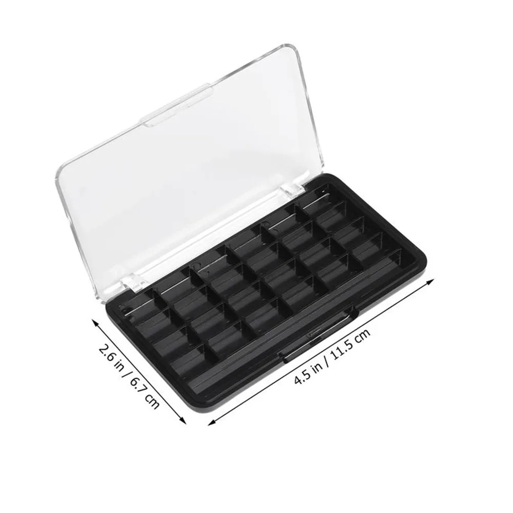 1 PC Balsamo per labbra Contenitore Porta polvere Tavolozza per trucco Tavolozza riutilizzabile Strumento per cosmetici Piatto per ombretto vuoto