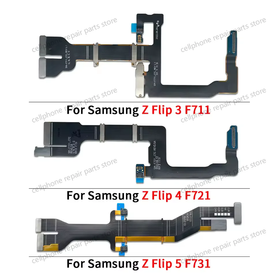 Main Board Motherboard Connector LCD Flex Cable Ribbon Replacement Parts For Samsung Z Flip 2 3 4 5 F1707B F711 F721 F731 F700 image 5
