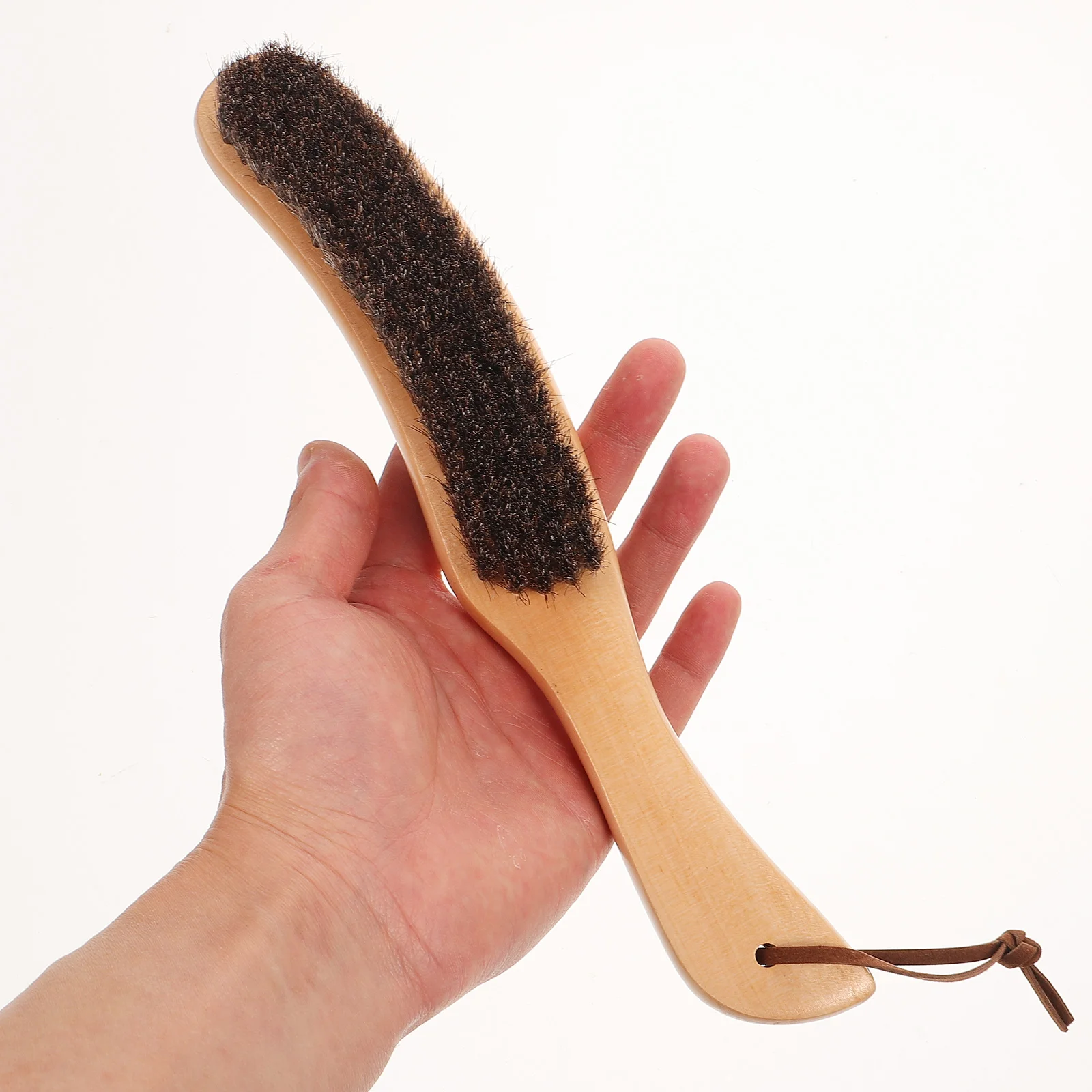 Costumes Clothes Brush Grouting Cleaning Horsehair Lint Remover Bamboo Furniture