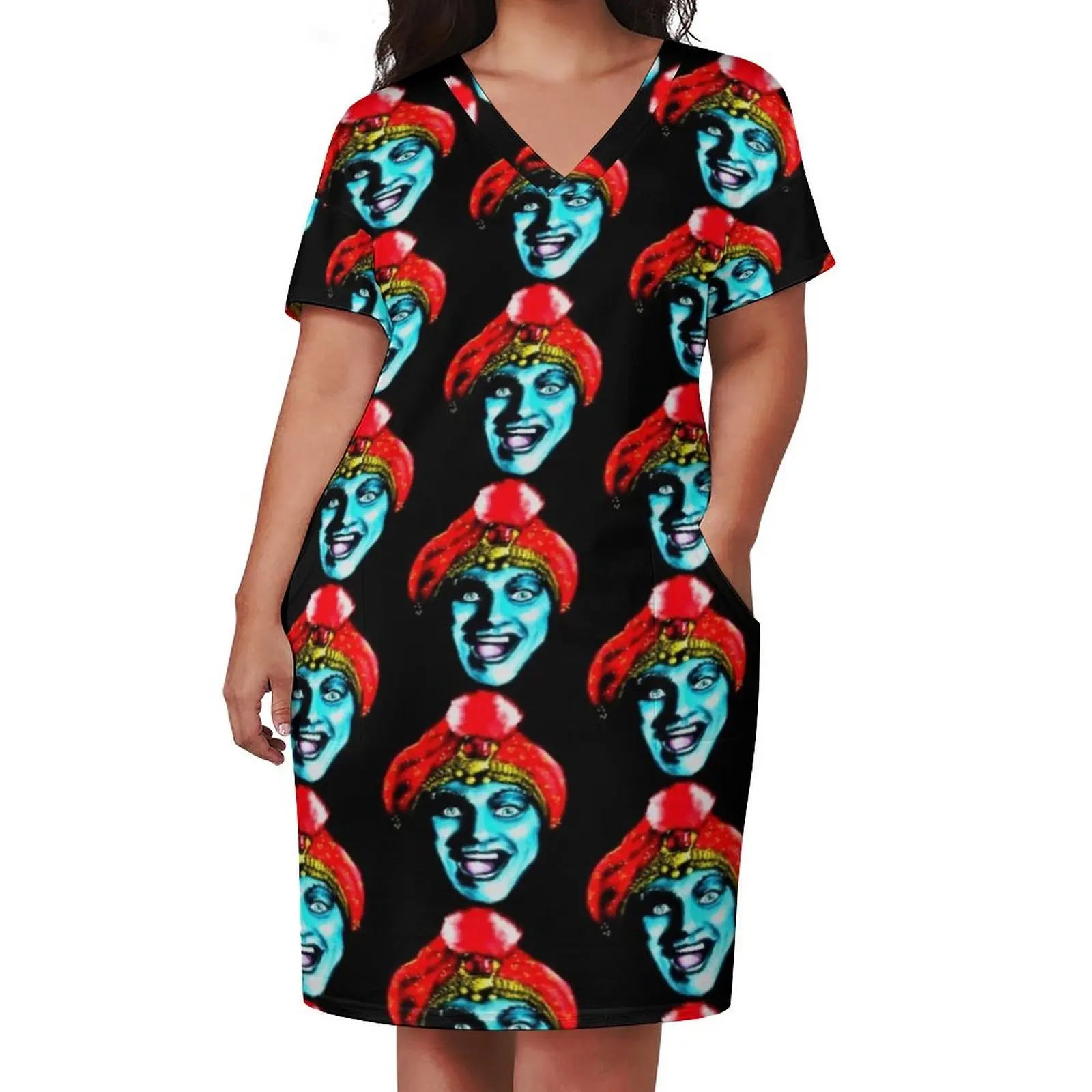 All Hail Jambi Vestido suelto con bolsillo Vestidos elegantes para mujer Ropa de mujer 2025