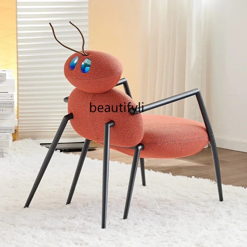 كرسي على شكل حيوان على شكل خاص، كرسي ترفيهي لطيف، كرسي صيفي فاخر، كرسي كسول إبداعي فردي، كرسي النمل