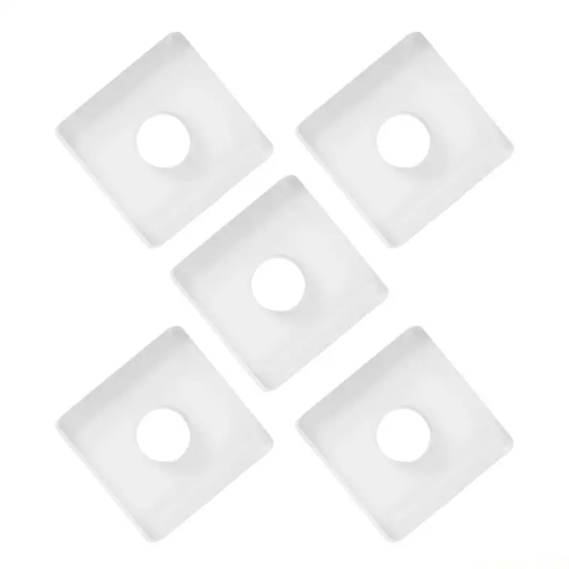 M5TC 5pcs Insulation Pad Washer Insulation Spacer Acrylic Transistor Gaskets