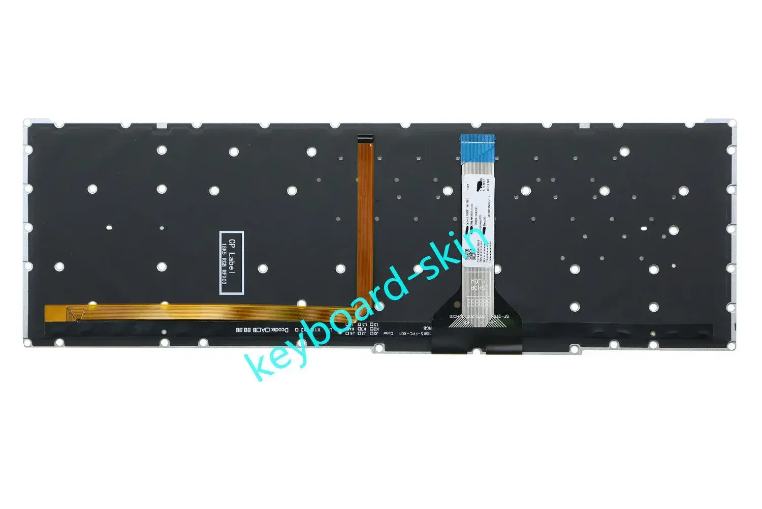 جديد الولايات المتحدة RGB الخلفية لوحة المفاتيح لشركة أيسر نيترو 5 AN515-56 AN515-57 AN515-45 AN515-55 N20C1 المفترس هيليوس 300 PH315-54 LG05P-P12B3L