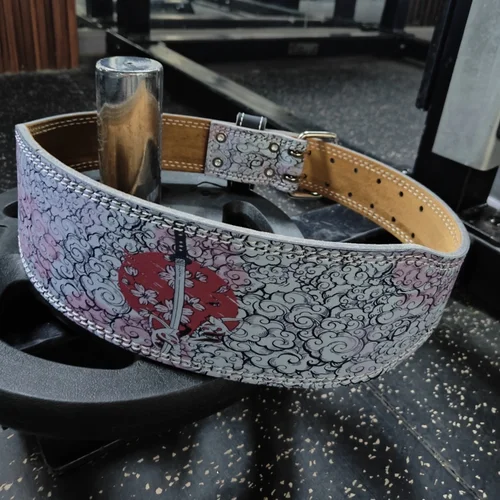 Imagen 2 del producto Cinturón de levantamiento de pesas para hombre y mujer, cinturón de levantamiento de pesas estilo espada samurái para gimnasio, entrenamiento, levantamiento de pesas