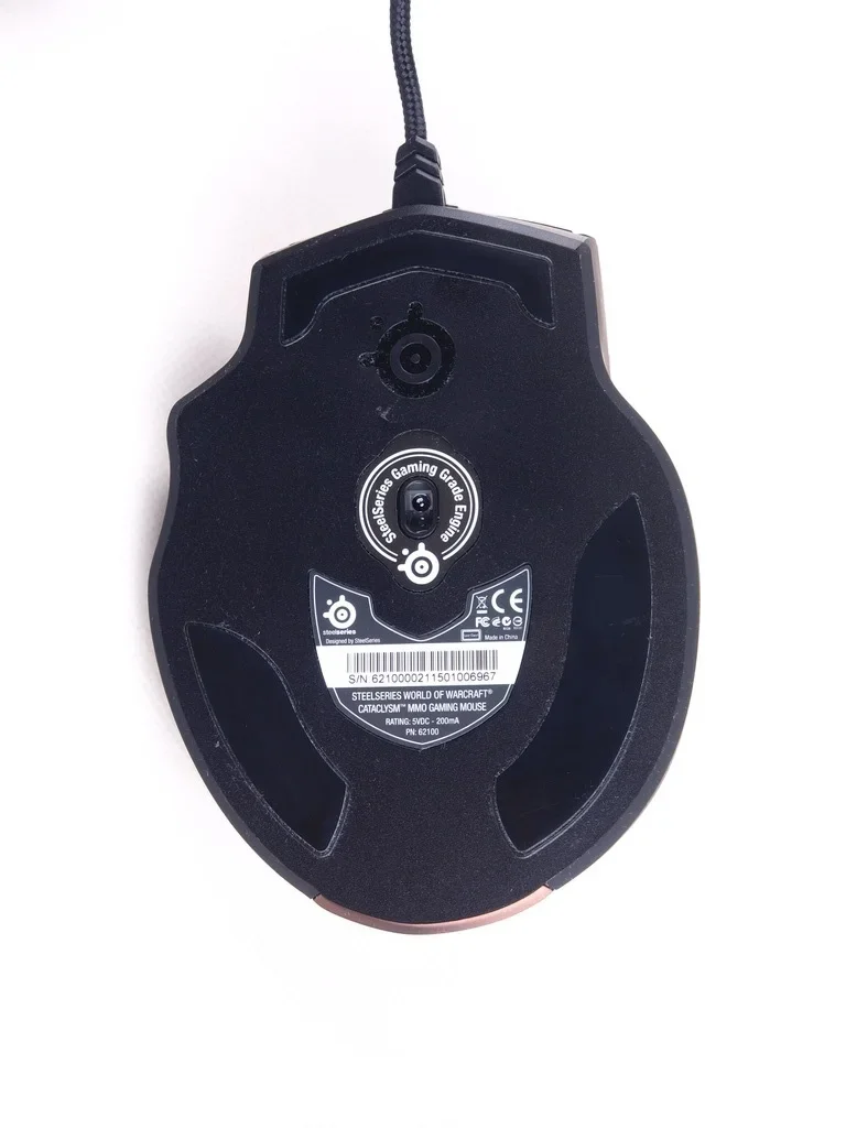 Original Level Pads Mouse Feet Mice Skates for SteelSeries WOW Cataclysm MMO Mouse - Thickness 0.7mm