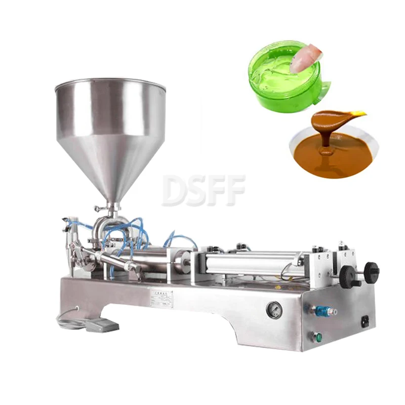 Double Head Concealer Foundation Make-Up Moisturizing Cream Bottle Filling Machine Hand Lotion Water Packaging Machine