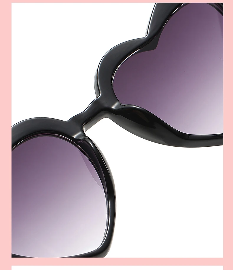 2024 Kinder New Love Diamantbesetzte Sonnenbrille Ins Baby Trend Sonnenbrille Sonnenschutzbrille – Detail 5