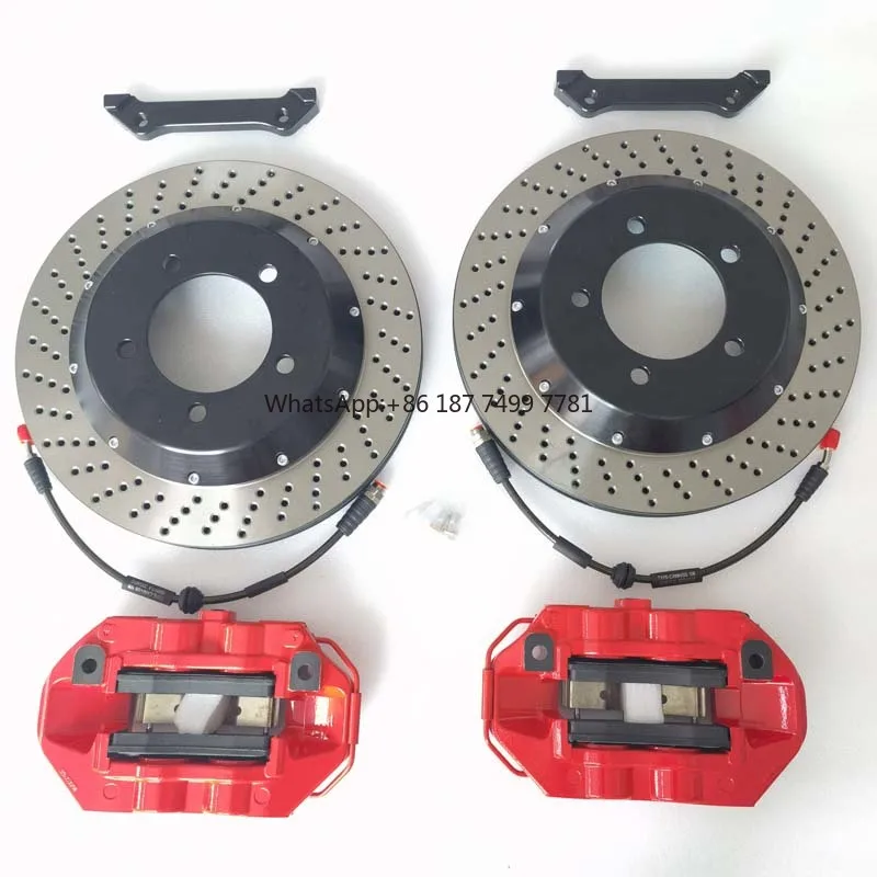 

High Performance 4 Pot Brake Racing 4 Piston Brake Caliper gt4 Big Brake Kit for . 350z 370z