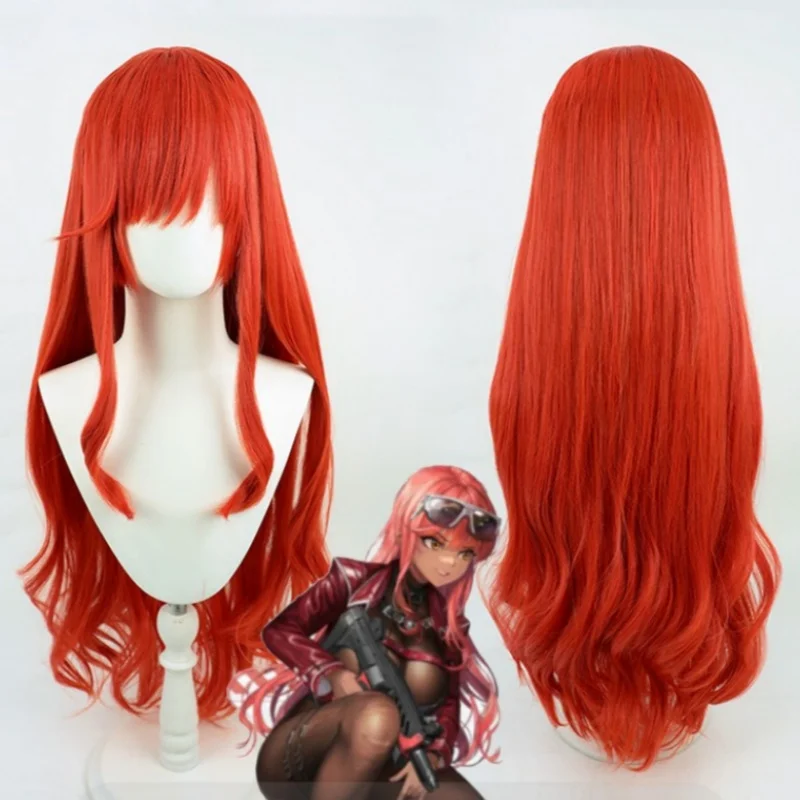 NIKKE Cosplay Wig Volume 80cm Long Hair and Wig Cap