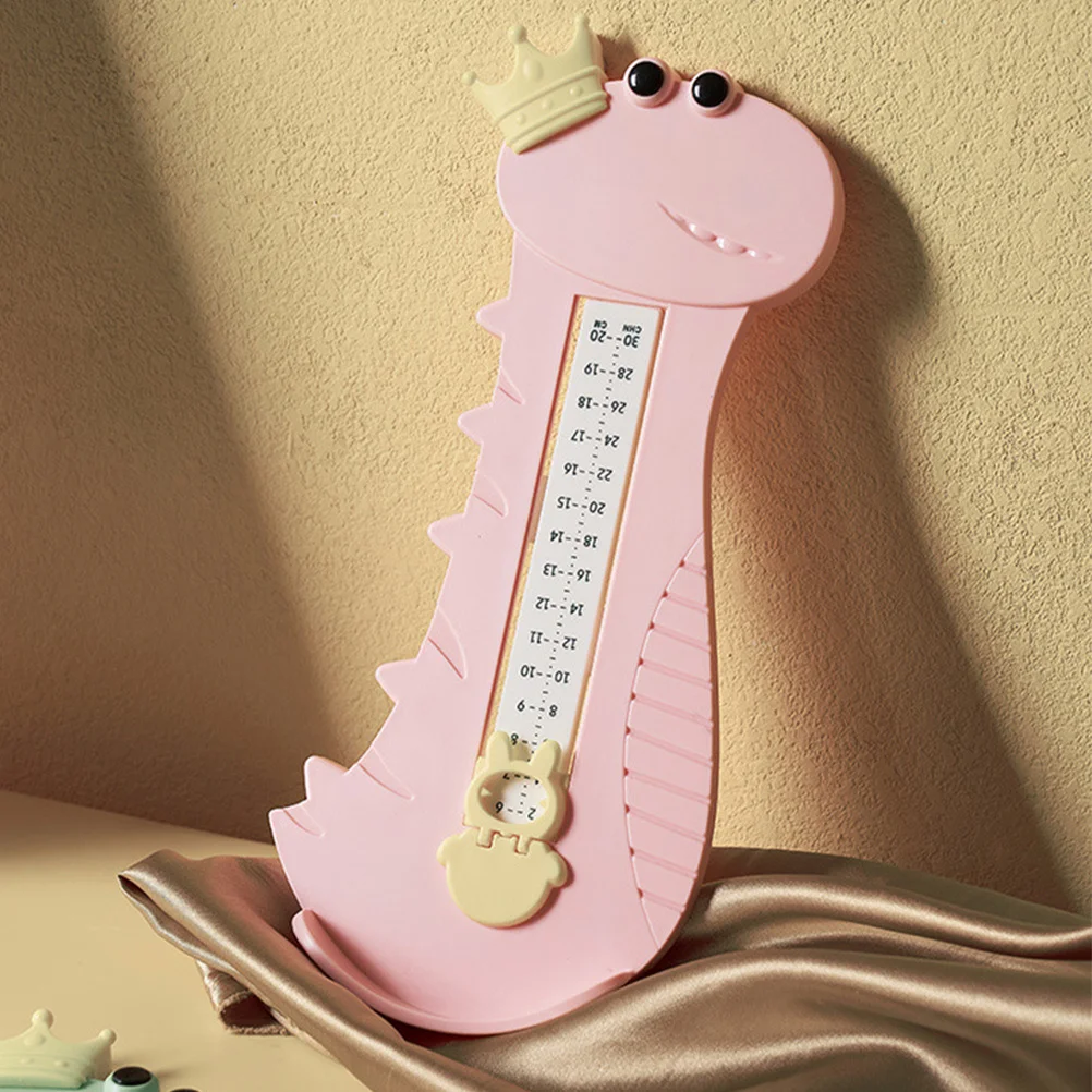 2Pcs Foot Measurement Device for Kids Baby Shoe Size Measurer Tool Accurate Home Use Toddler Feet Measuring Ruler with Size