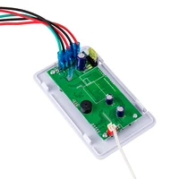 Évaporateur de conversion morte 12V 24V, panneau de commande et télécommande pour A/C, stationnement, climatisation électrique 4