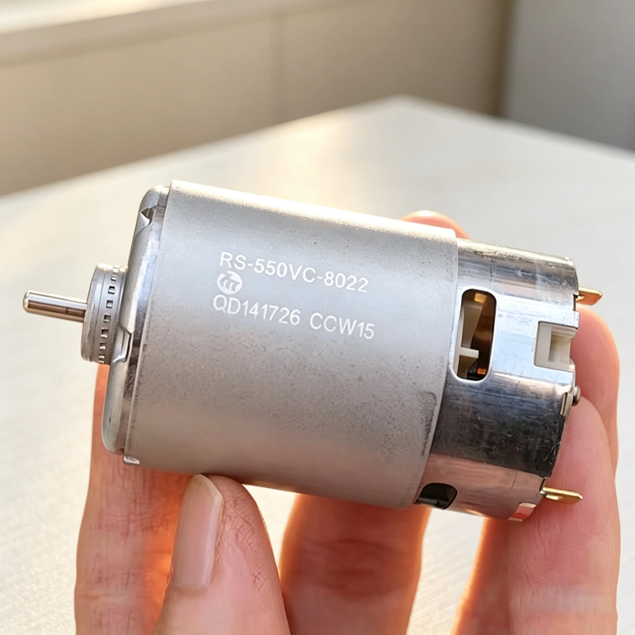 Mabuchi RS-550VC-8022 High-Speed 12V DC Micro Motor Clockwise 20000RPM for DIY Cordless Drill Electric Fan Garden Tools