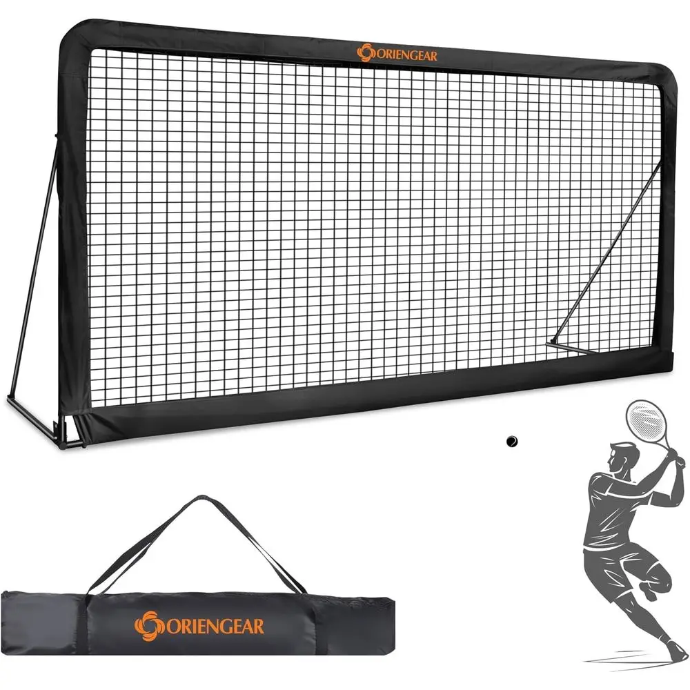 

Portable Tennis Rebound Net for Court and Backyard Training, Suitable for Tennis, Racquet Sports, and Pickleball