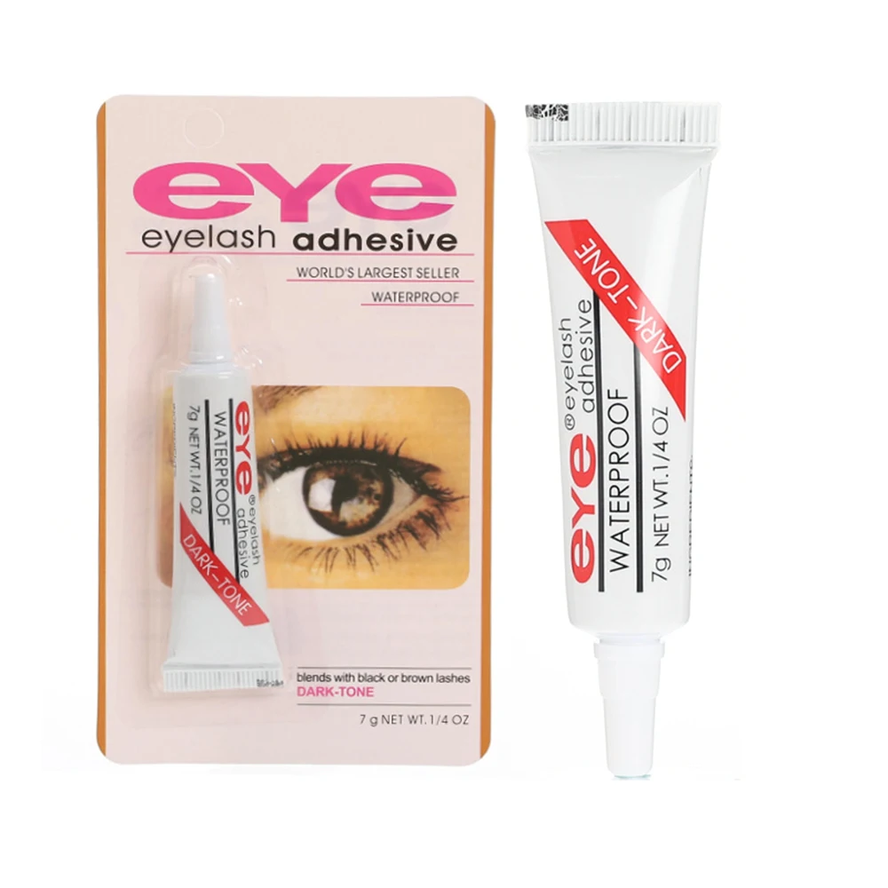 Waterproof Eyelash Glue Makeup Tools Strong Professional False Hypoallergenic EyeLash Glue Adhesive 7g