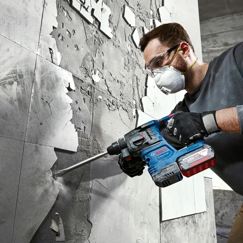 BOSCH GBH 185-LI المهنية مطرقة دورانية بدون فرش تأثير الحفر SDS PLUS 18 فولت قابلة للشحن مطرقة كهربائية خرسانية GBH185-LI #6